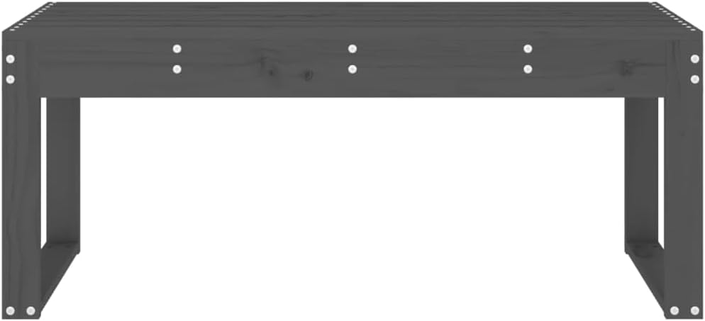 vidaXL Gartenbank, Sitzbank Latten-Design, Holzbank Bank für Garten Terrasse, Parkbank Massivholzban