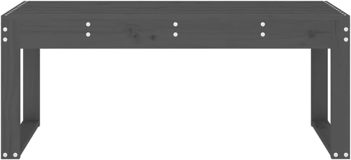 vidaXL Gartenbank, Sitzbank Latten-Design, Holzbank Bank für Garten Terrasse, Parkbank Massivholzban