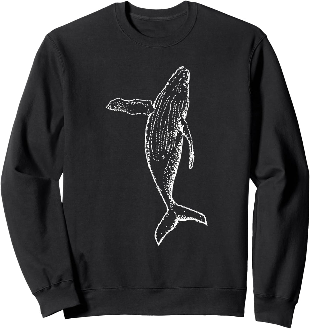 Wal Walfisch -Verspielt und der Wal - Playful And The Whale Sweatshirt