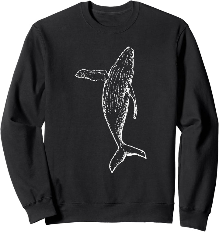 Wal Walfisch -Verspielt und der Wal - Playful And The Whale Sweatshirt