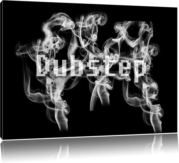 Pixxprint Electro Music, Dubstep Boxen als Leinwandbild/Grösse: 100x70 / Wandbild/Kunstdruck/fertig
