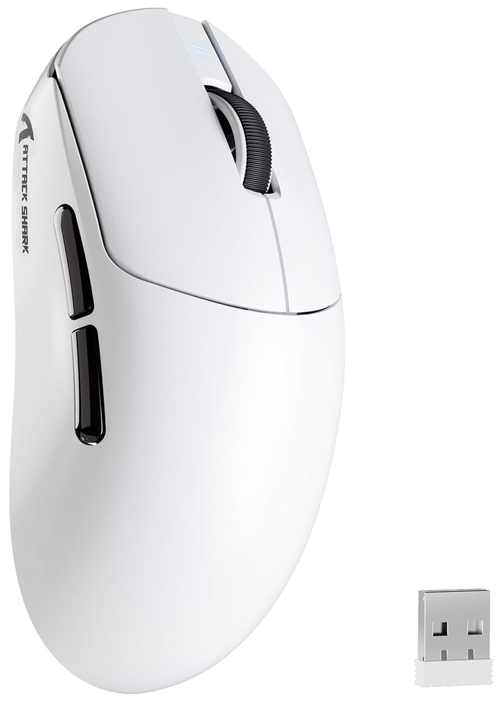 MAMBASNAKE Attack Shark X8PLUS Kabellose Gaming-Maus, PixArt PAW3395PRO-Sensor, 40000 DPI, BT/2,4 GH