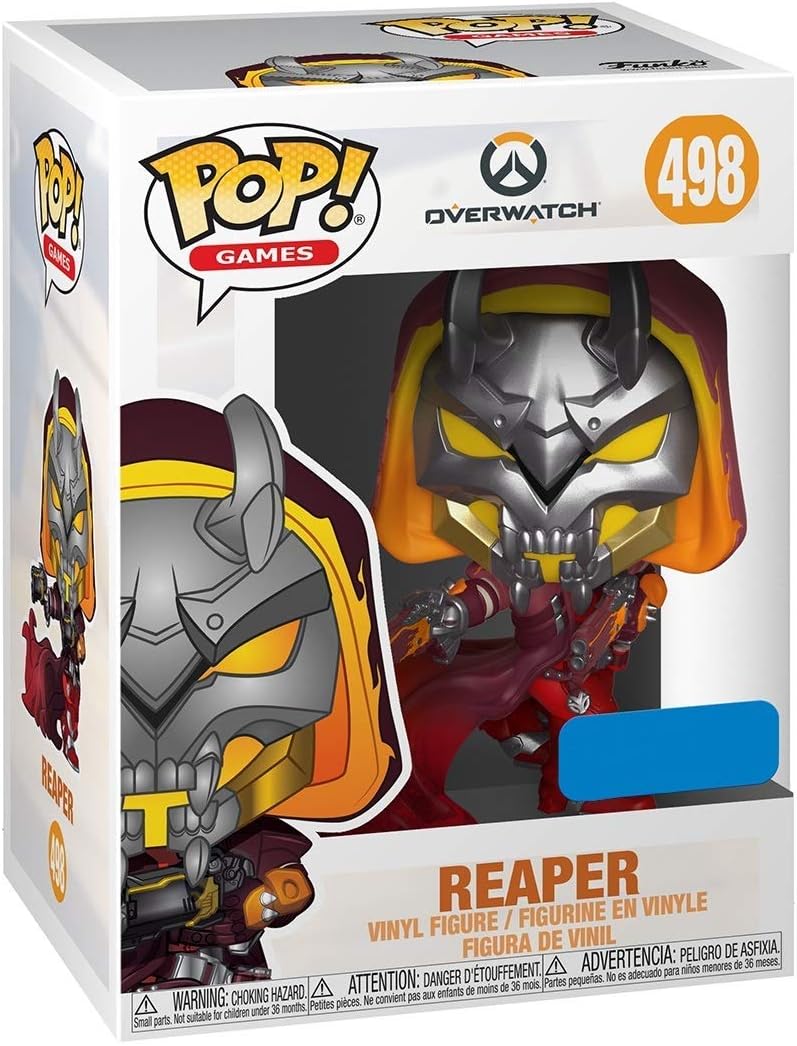 Funko Pop! Games: Overwatch - Reaper (Hell Fire) Exclusive