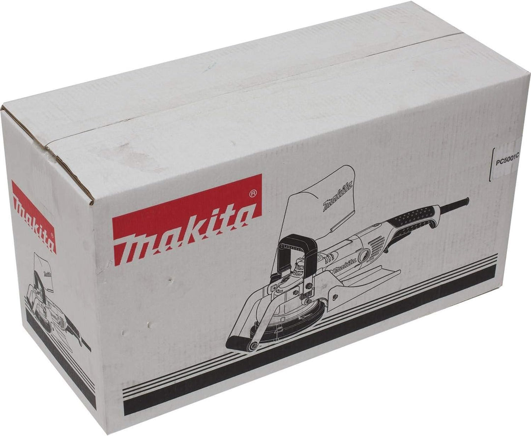 Makita PC5001C Betonschleifer 125 mm Ø, Schwarz, Blau Nur Werkzeug, Nur Werkzeug