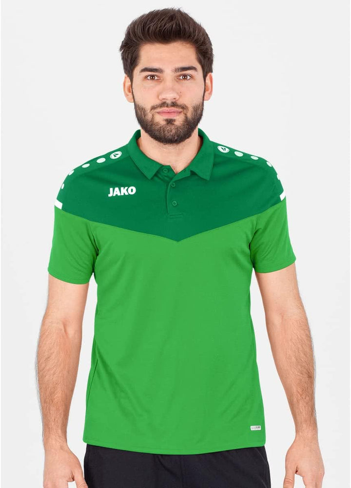 JAKO Champ 2.0 Poloshirt Unisex 152 Soft Green/Sportgrün, 152 Soft Green/Sportgrün