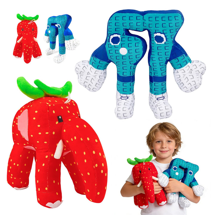 JIASHA Steal a Brain-rot Plüsch, 2PCS Italian Brain-rot Kuscheltier, Steal a Brai-nrot Plush Toy, It