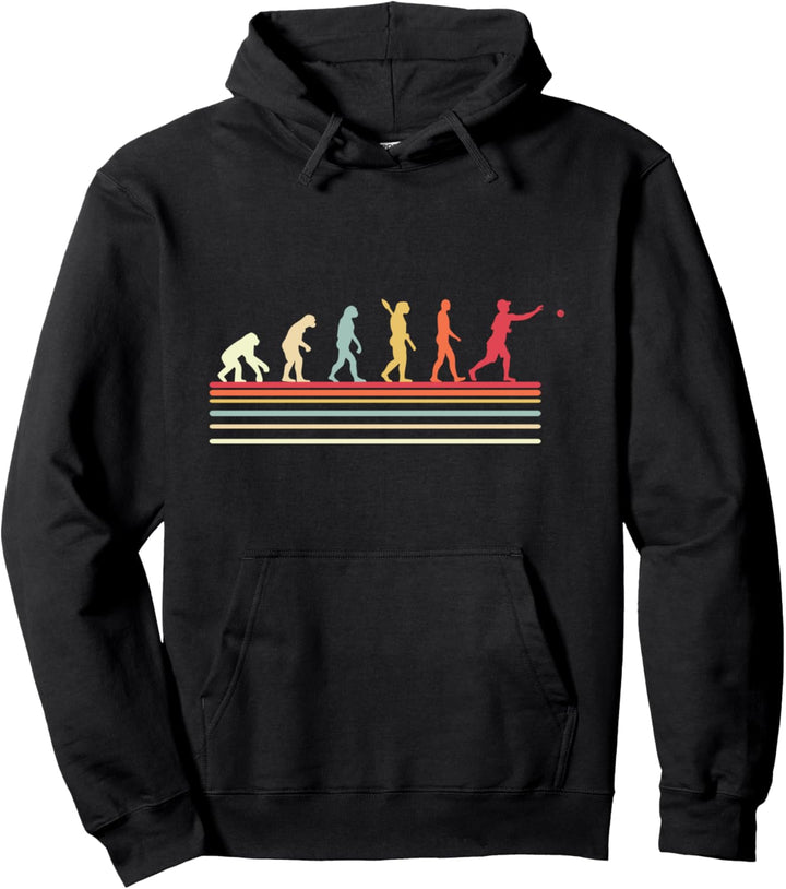 Boule Evolution retro Boule Spieler Pullover Hoodie