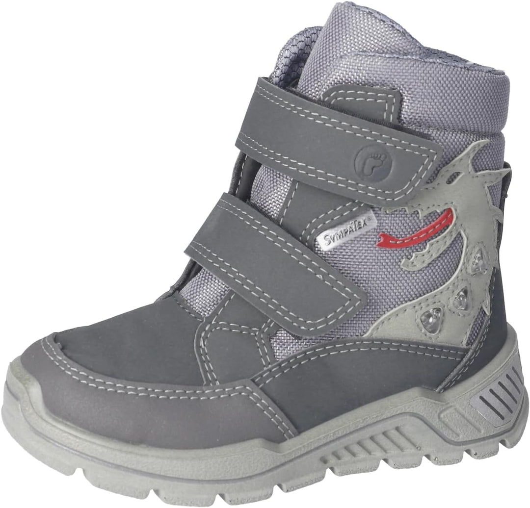 RICOSTA Jungen Stiefel GRISU, Kinder Boots, Weite: Weit, lose Einlage, Sympatex, Blinklicht 28 EU We