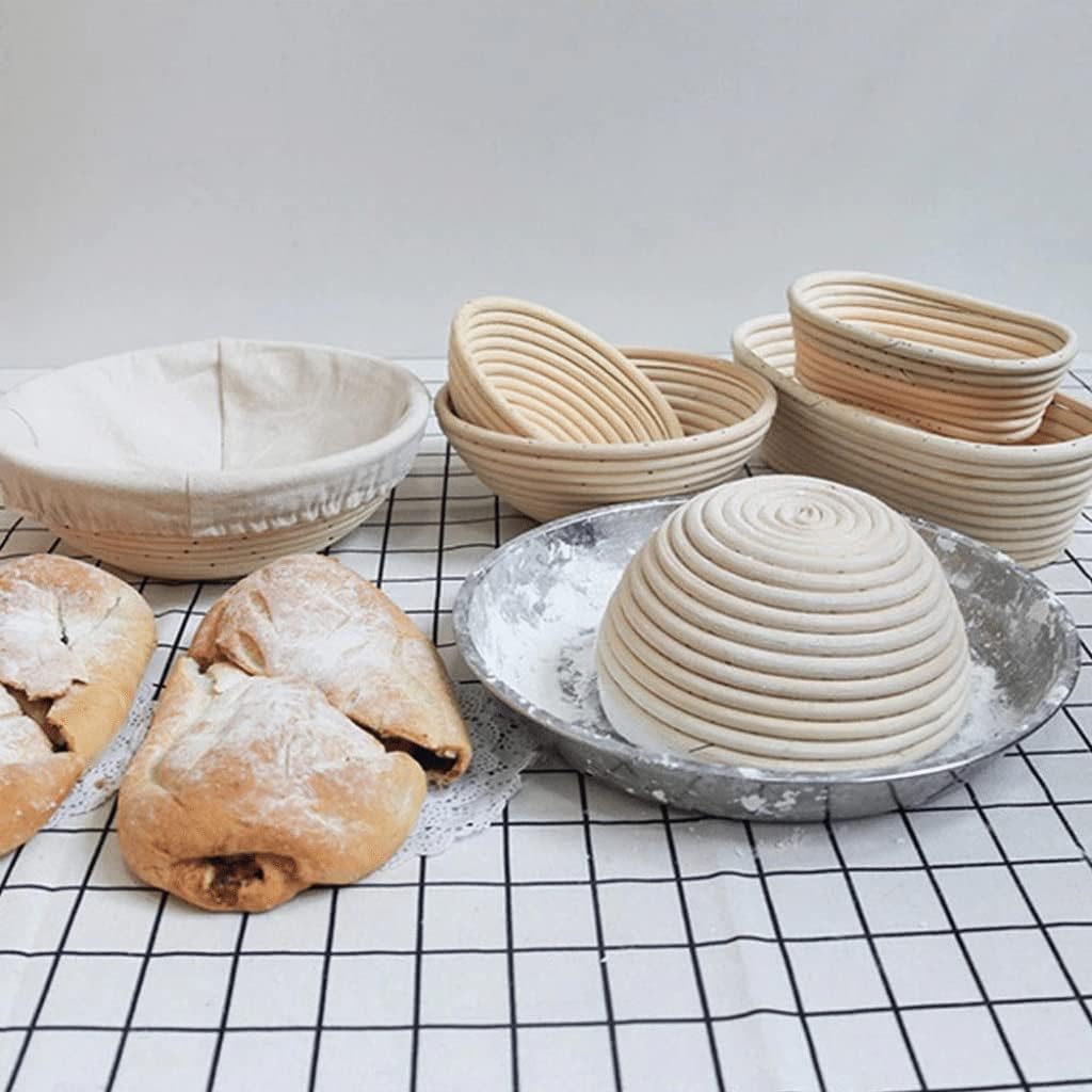 Set zum Brotbacken – knuspriges Brot selber machen inkl. Gärkorb, Teigkarte, Teigrührer, Bäckermesse