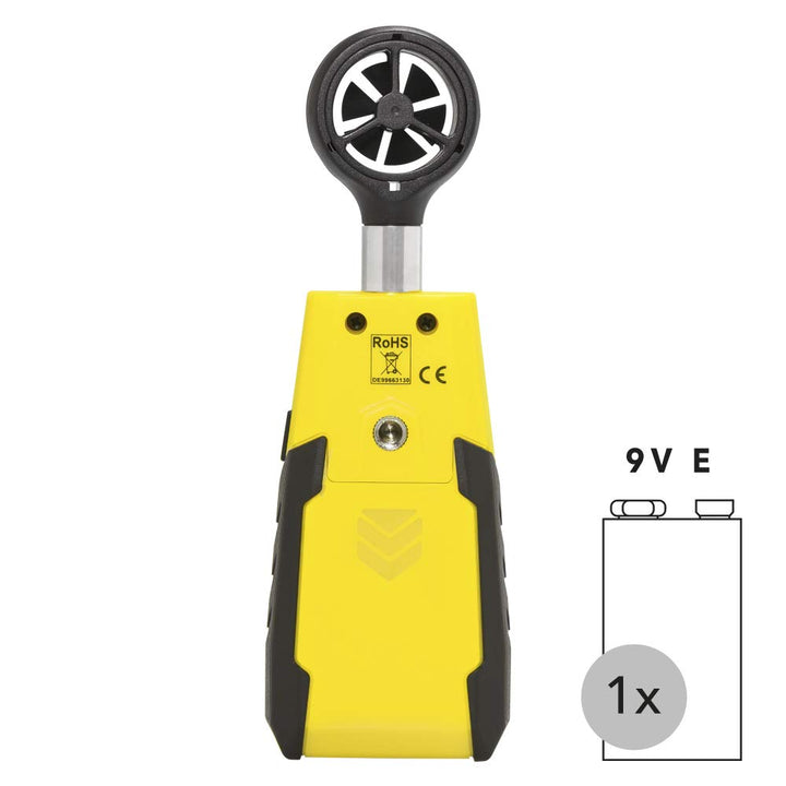 TROTEC BA06 Flügelrad-Anemometer Luftstrommesser