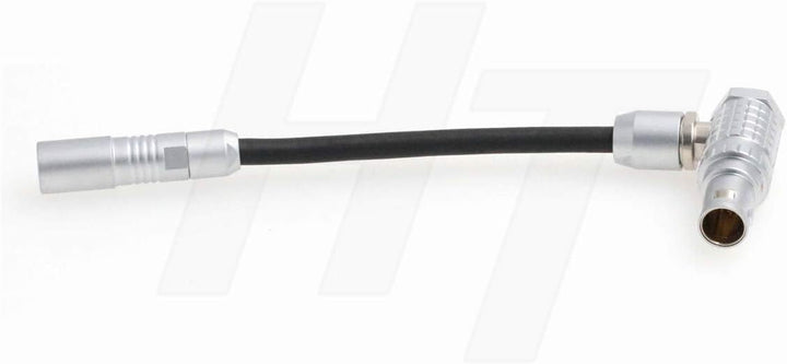 HangTon EXT-RS Adapter für ARRI Alexa Mini und Amira Kamera, kurzes Kabel rechtwinklig 7-polig auf F