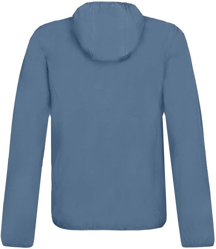 Rock Experience Unisex Solstice 2.0 Hoodie Softshell Jacket, 1344 CHINA BLUE+1330 BLUE NIGHTS