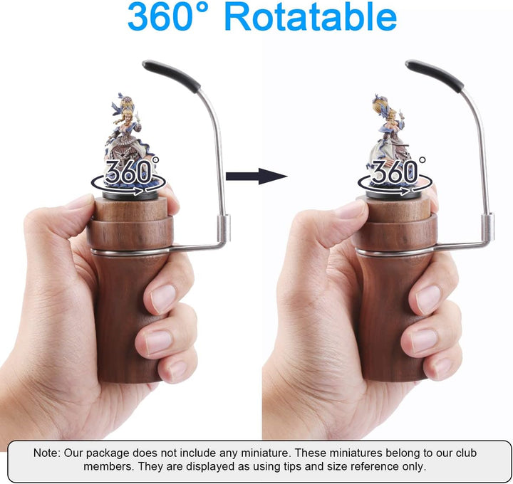 Jucoci Gemälde Griff für Mini-Statuen Gemälde Griff Kompatibel mit Warhammer, DND, Skalierungsmodell