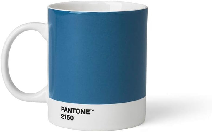 Pantone Porzellan Becher 6er-Set, 6 Kaffeetassen à 375 ml, coffee, mit Henkel, spülmaschinenfest, kl