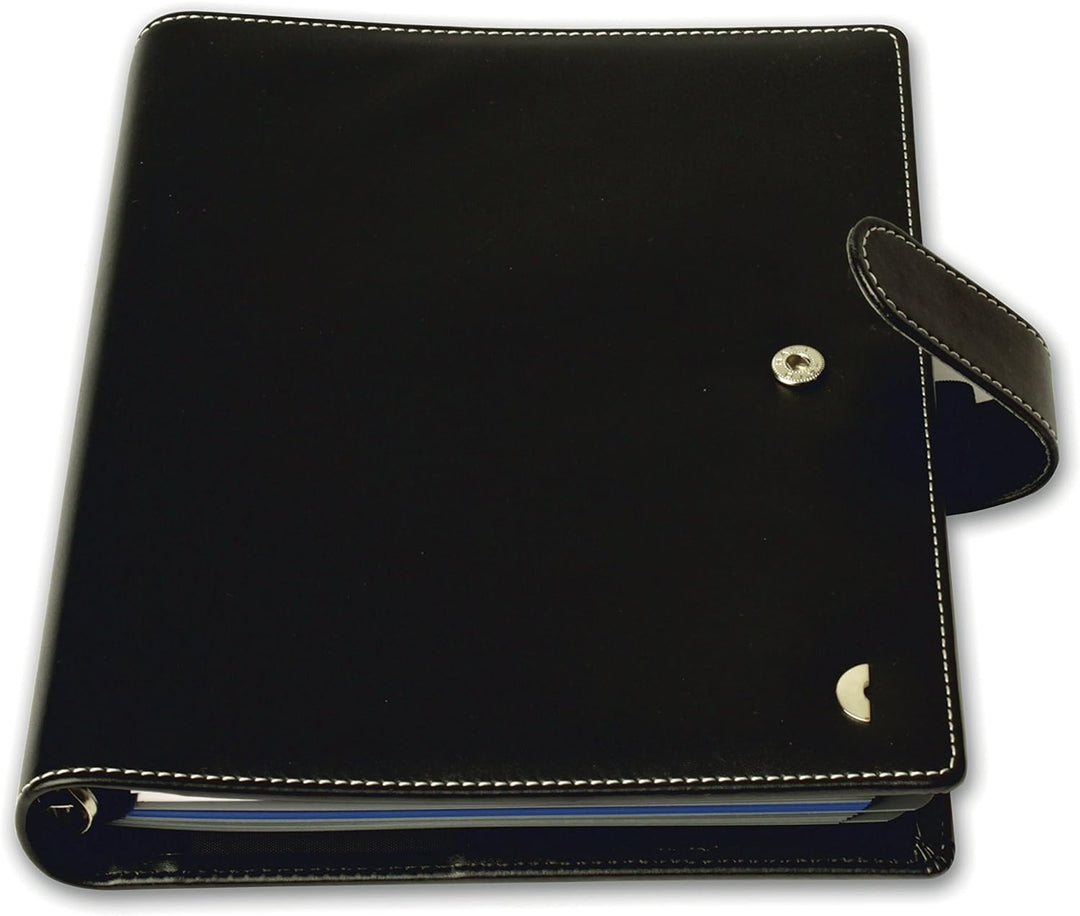 Chronoplan 50107 nachfüllbarer Terminplaner / Organizer / Terminkalender Mappe aus Kunstleder (Forma