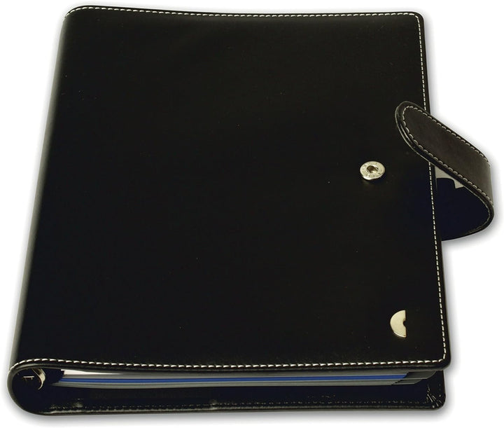 Chronoplan 50107 nachfüllbarer Terminplaner / Organizer / Terminkalender Mappe aus Kunstleder (Forma