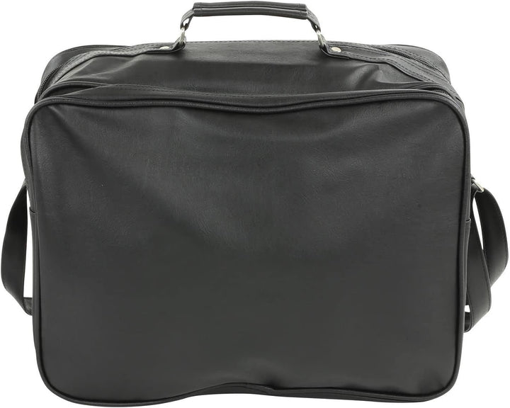 D&N Business Line Umhängetasche, 37 cm, 17 Liter, Schwarz