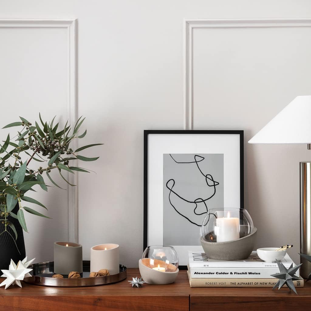 Villeroy & Boch – NewMoon Home Duftkerze taupe Fantasy, Beton, taupe