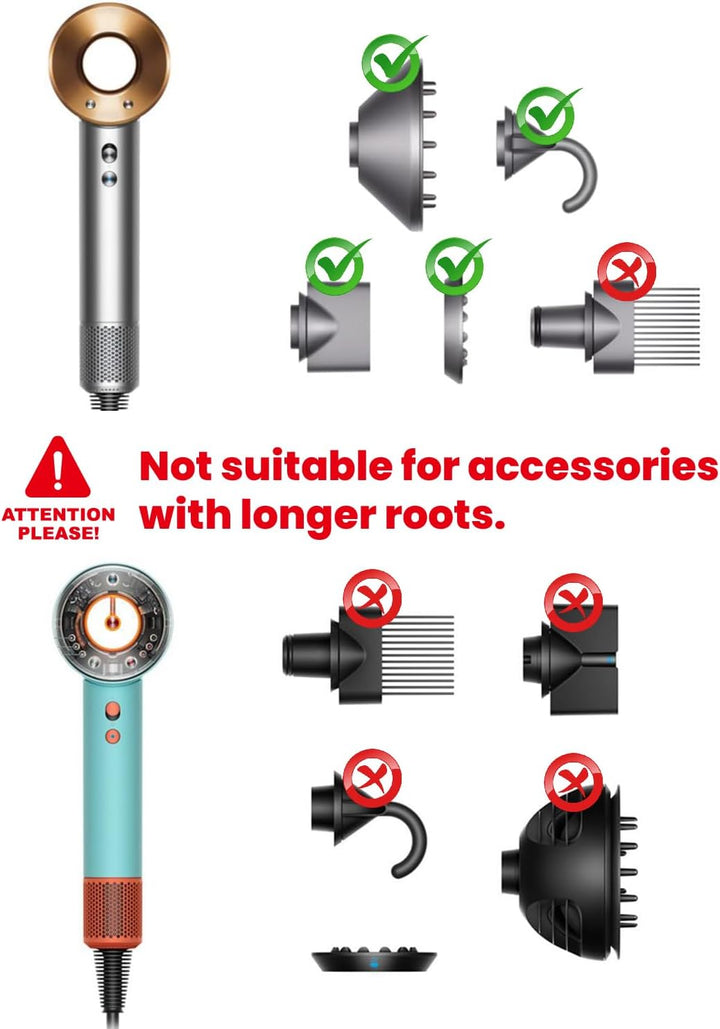 föhn Halterung kompatibel mit Dyson, fön Halterung ohne Bohren kompatibel mit Dyson, wandhalterung k