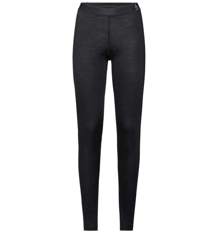 Odlo Damen Funktionsunterwäsche Lange Hose Merino Performance 130 Gramm_110661 XS Schwarz, XS Schwar