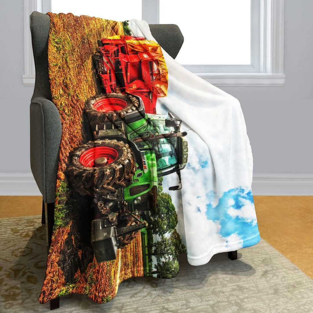 Zomer Flauschige Decke Weich &amp; Warm Mikrofaser Wohndecke,125x200cm Kuscheldecke als Sofadecke oder T