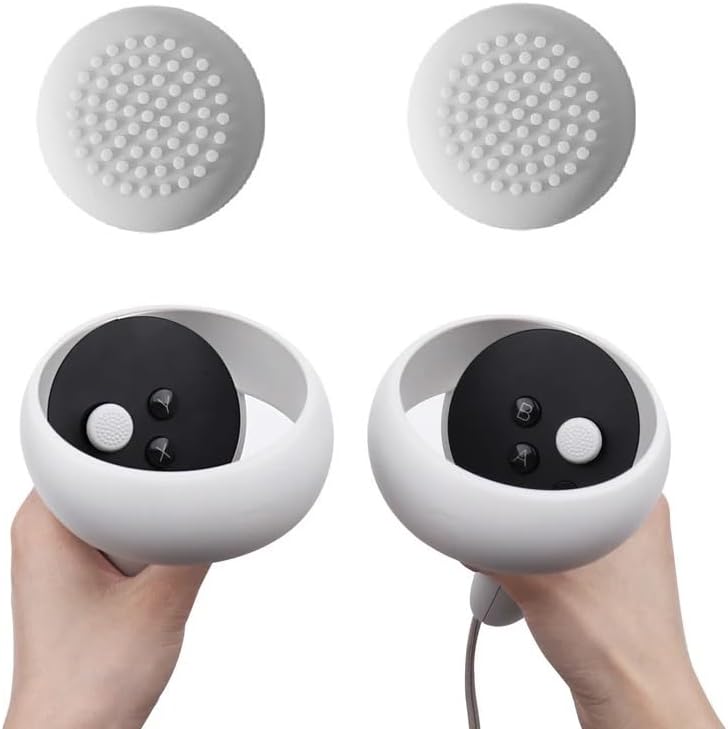 Akkudeckel für Oculus Quest 2 Controller, VicRole Ersatzteil Zubehör Ladeabdeckung für Meta Quest 2