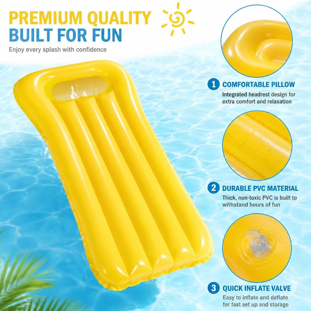 Kids Aufblasbares Bodyboard | Schwimmbad-Spielzeug | Kinder Body Surfing Board - für Mädchen Pool Wa
