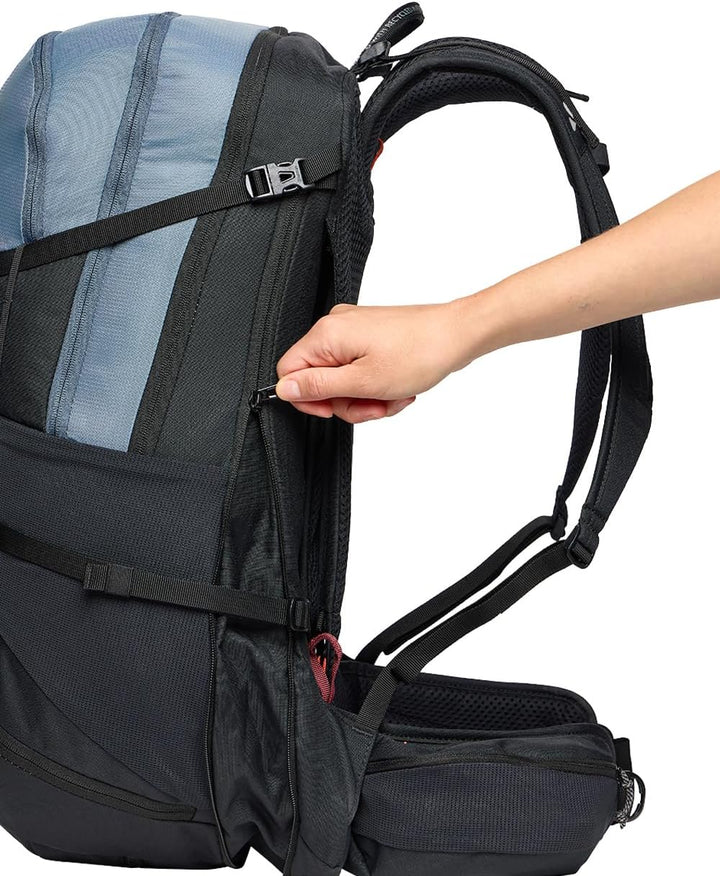 VAUDE Wanderrucksack Wizard 30+4, wasserabweisender Rucksack Damen & Herren, komfortabler Trekkingru