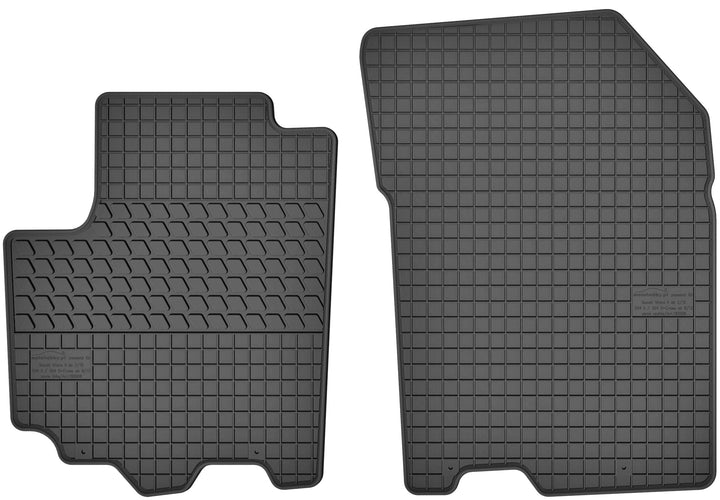 Motohobby Gummimatten Vorne Gummi Fussmatten Satz für Suzuki Vitara II LY (ab 2015) / SX4 S-Cross (a