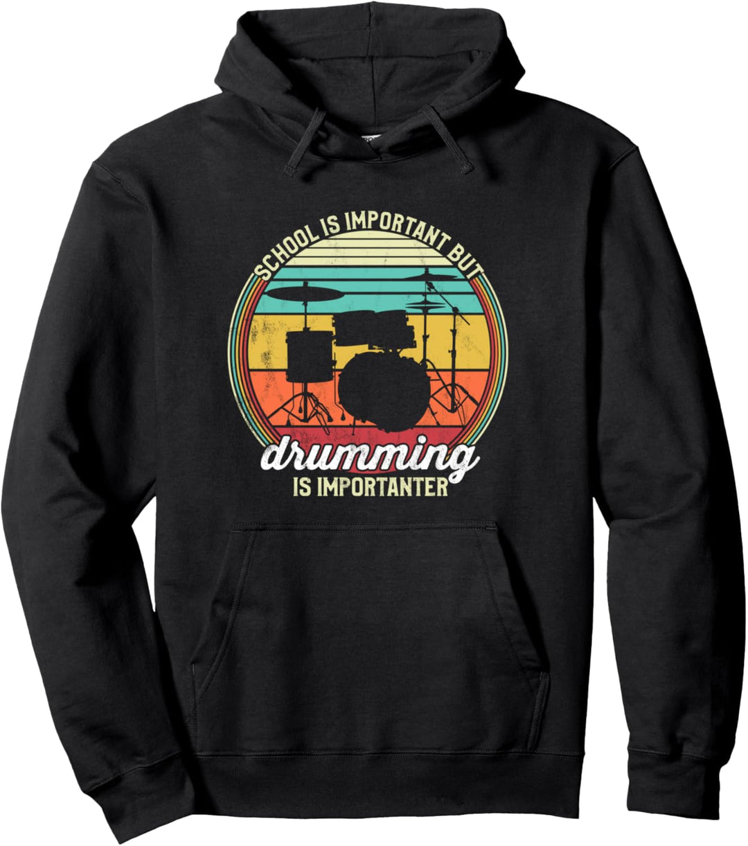 lustiger Schlagzeuger, der für Musiker Schlagzeuger sagt Pullover Hoodie