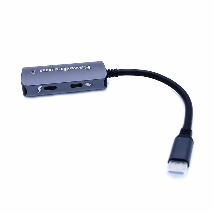Type-C Hub Adapter für Viture Xreal Rokid Rayneo AR Brille (3 USB-C), 3 USB-C