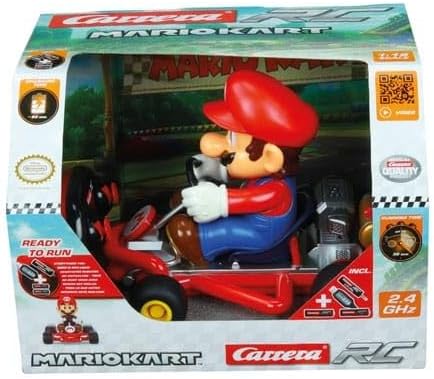 Carrera - 370200989P RC I 2,4GHz Mario Kart Pipe Kart I Mario RC-Fahrzeug I Offiziell lizenziert I A