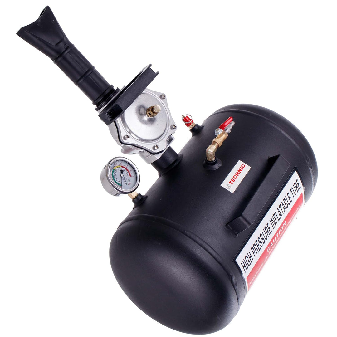 TC TECHNIC Inflator, Reifen, professioneller Reifenfüller, Schnelles Entlüften, Booster 20l, Reifens