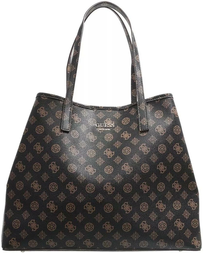 GUESS Women Vikky Large Tote Bag, braun
