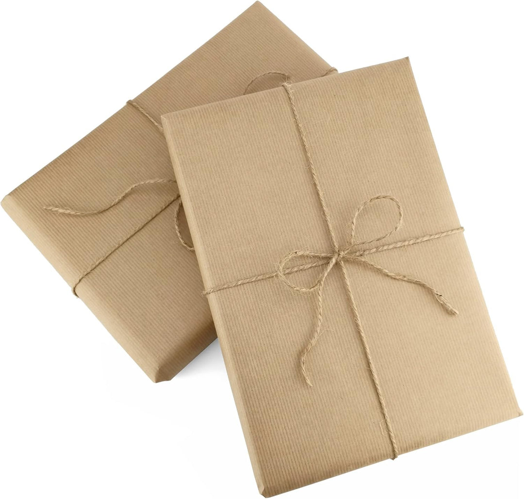 D.RECT 250m Jute-Schnur Natur Braun Jute-Kordel | Packschnur Geschenk-Band Bastelschnur Dekokordel |