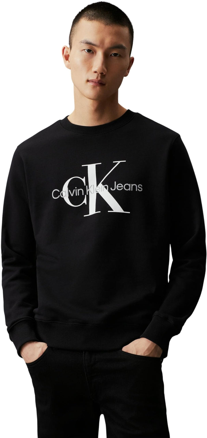 Calvin Klein Herren Pullover, Schwarz (Ck Black)