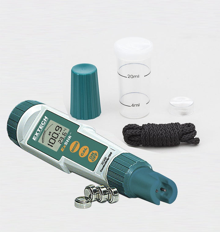Extech Instruments EC400 Messgerät für Leitfähigkeit/TDS/Salzgehalt, EC400