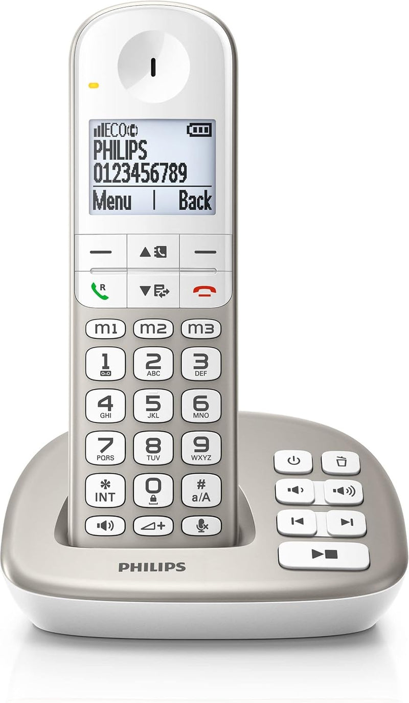 Philips XL4951S/38 DECT Schnurlostelefon - Weiẞ BXL4951S/38, BXL4951S/38