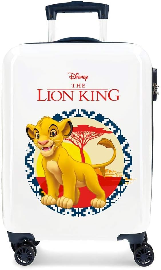 Disney The Lion King Kabinenkoffer Blau 37x55x20 cms Hartschalen ABS Kombinationsschloss 34L 2,6Kgs