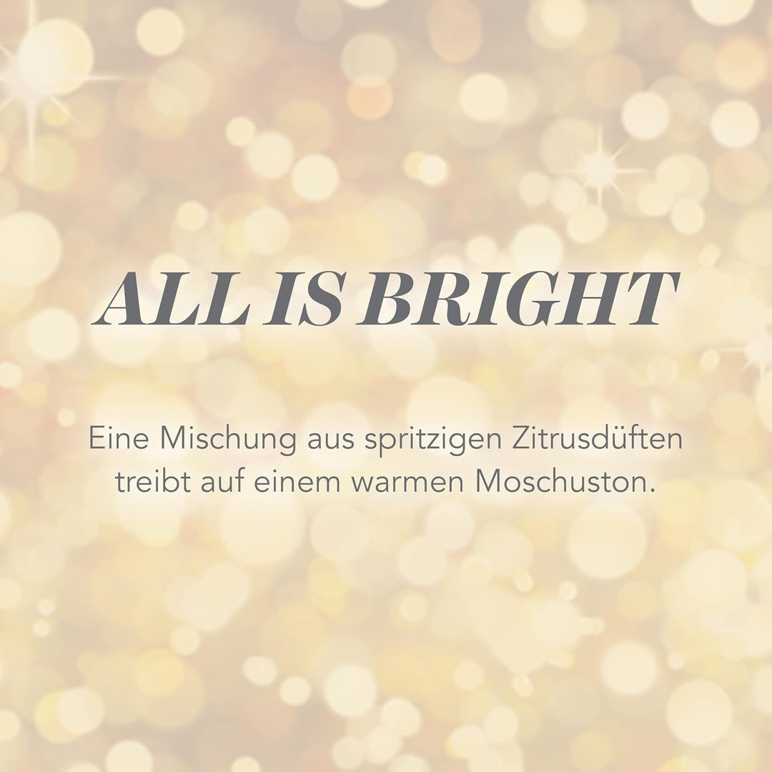 Yankee Candle Duftkerze im Glas (Grosse Kerze im Glas) | All is Bright | Brenndauer bis zu 150 Stund