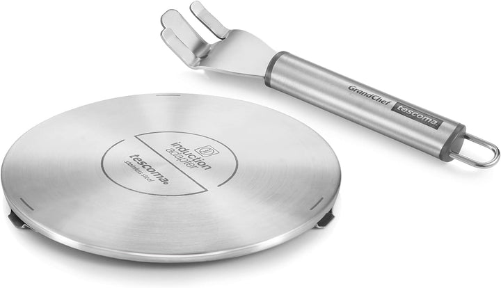 Tescoma GrandCHEF Induktions-Adapter, Edelstahl (17cm) 17 cm, 17 cm
