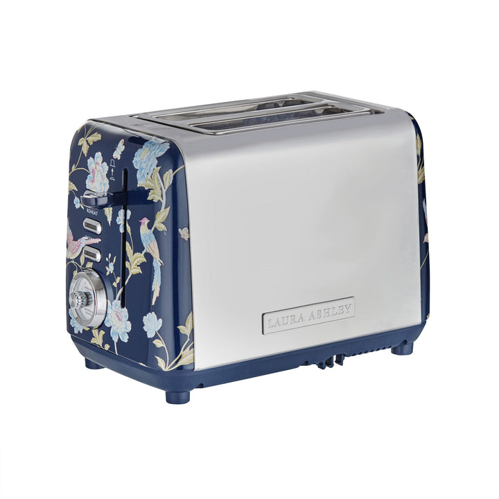 VQ Laura Ashley 2-Scheiben Toaster mit einstellbaren Heiz-, Auftau- und Aufwärmmodi - Toaster aus Ed
