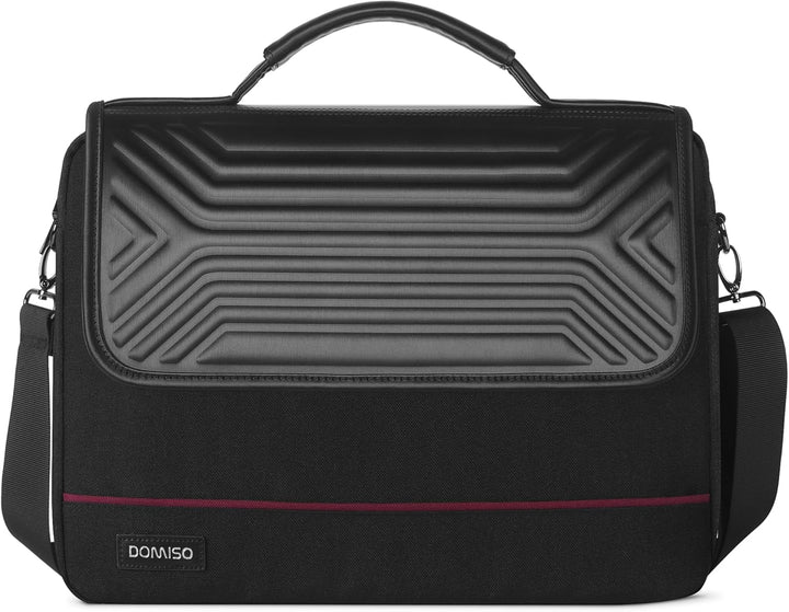 DOMISO 17 Zoll Wasserdicht Laptop Tasche Aktentasche Schultertasche Notebooktasche Business für 17-1