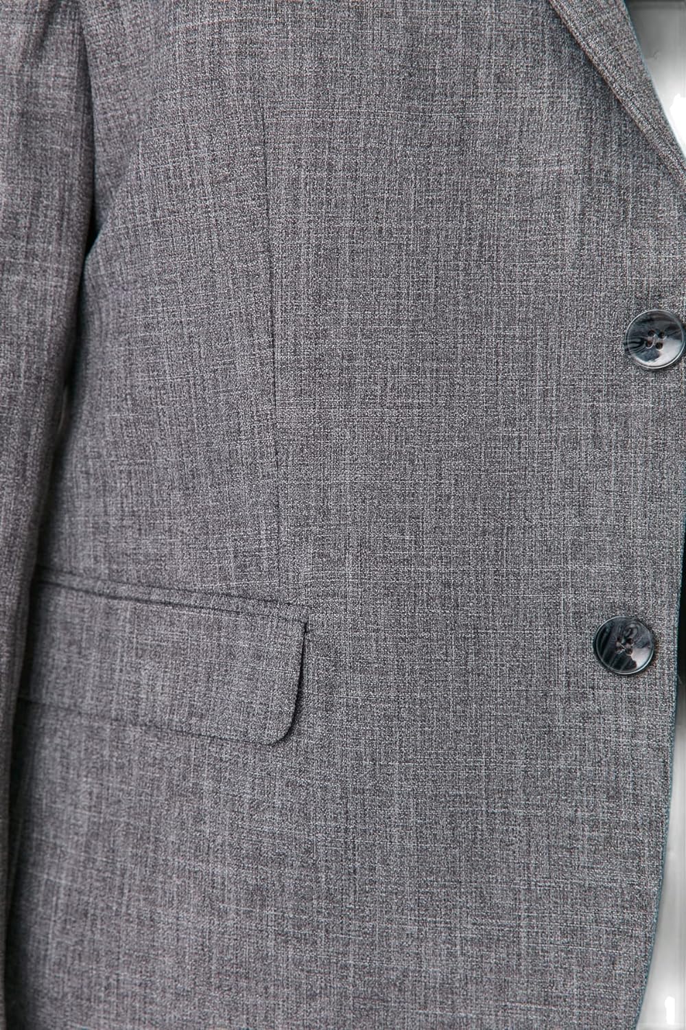 Trendyol Men's Herren Slim Zweireihig Plain Webstoff Jacke Coat, Anthracite, 48
