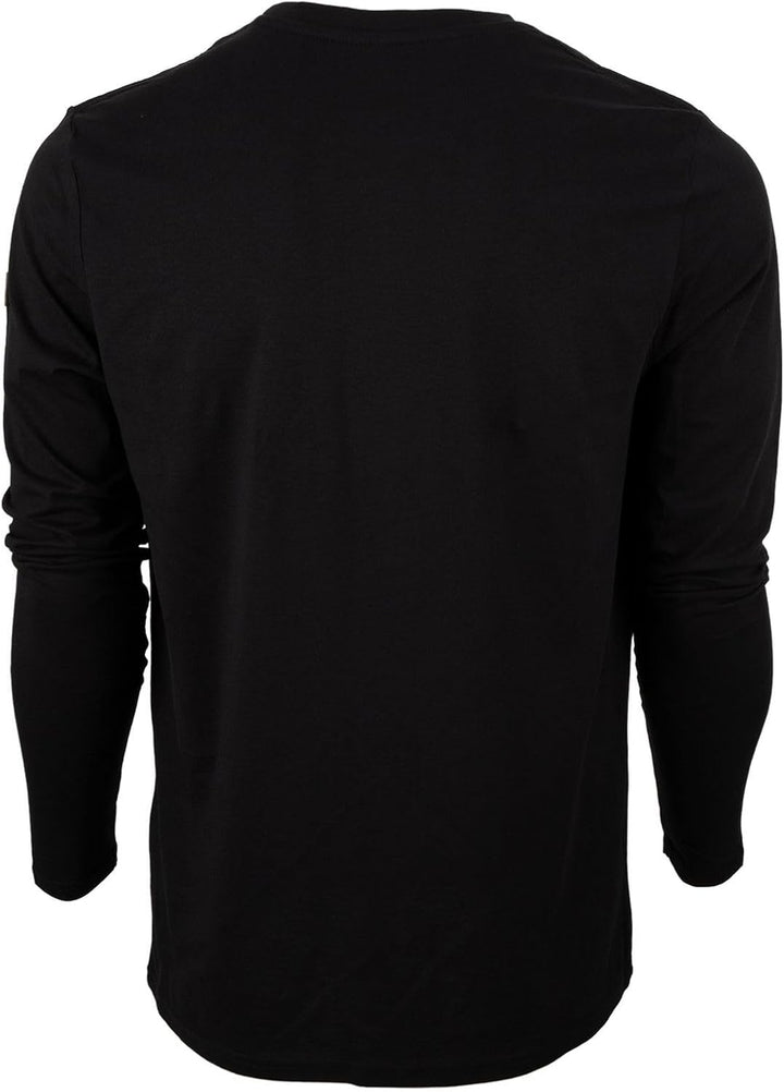 FORSBERG Longsleeve mit Audiowelle 4XL Schwarz, 4XL Schwarz