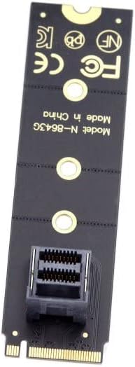 System-S SFF-8639 Adapter NVME OCIe 4.0 für M.2 NGFF M-Key Mainboard SSD