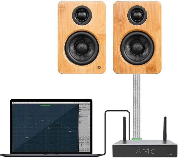 Arylic A30+ WiFi & Bluetooth 5.0 Mini-Stereo-Verstärkerplatine, Bluetooth-Verstärker und AirPlay-Ver