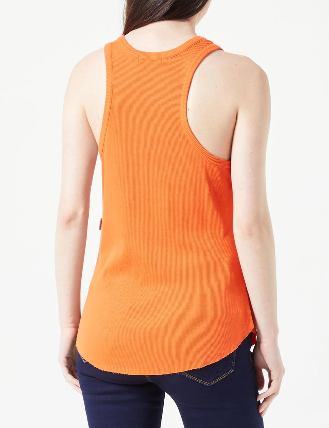 REPLAY Damen Trägershirt/Cami Shirt, XXS 449 Bright Orange