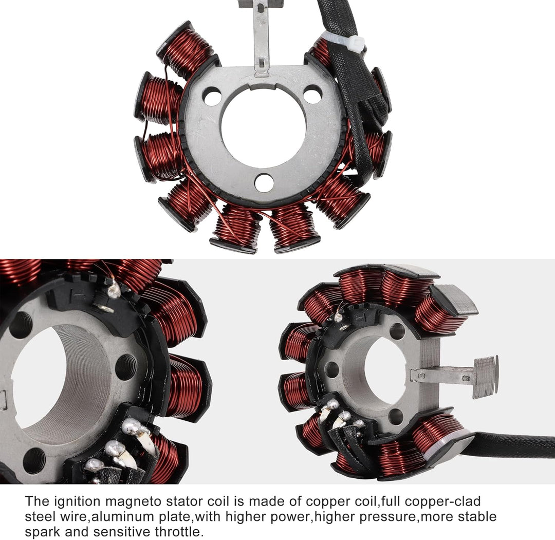 GOOFIT 18 Spule Motorrad Magneto Stator Spule Zündgenerator Motor Zubehör Ersatz für XA125