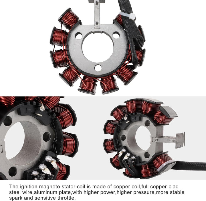 GOOFIT 18 Spule Motorrad Magneto Stator Spule Zündgenerator Motor Zubehör Ersatz für XA125